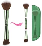 Jilier 4 in 1 Makeup Brush Set with Travel Makeup Brush Holder, Travel Makeup Brushes with Case, ...