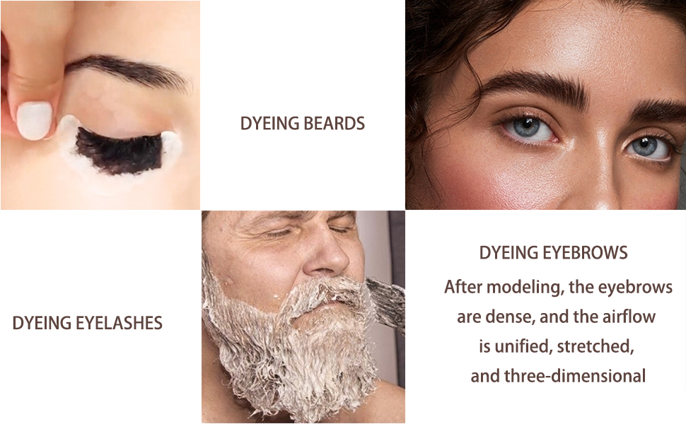 eyebrow gel color tinted clear shaping volumizing buildable instant wild makeup full voluminous hair