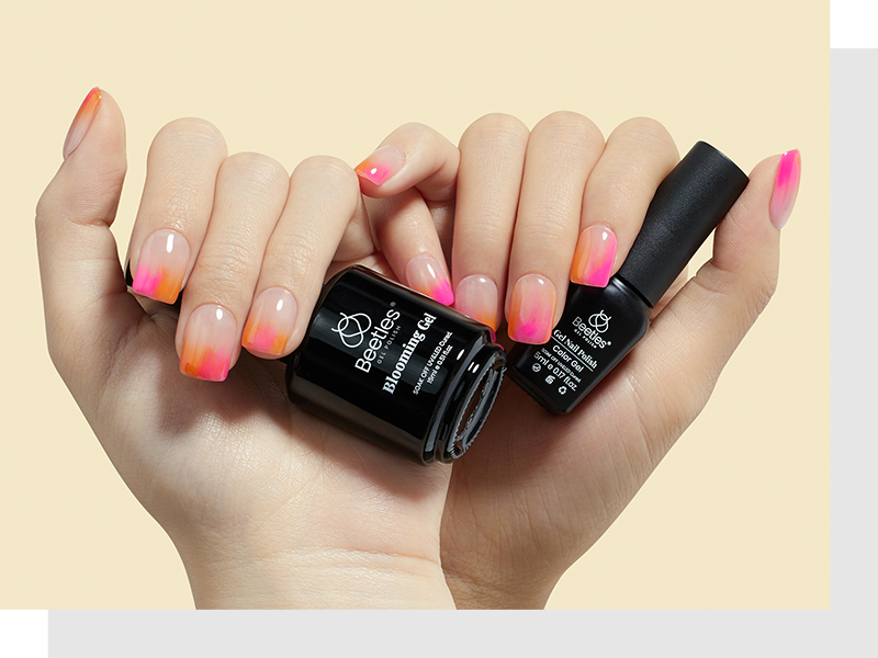 Jelly Nude Blue Gel Nail Polish