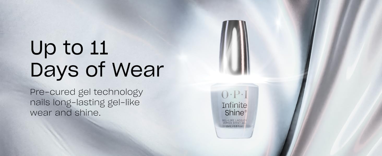 OPI Infinite Shine Long Lasting Nail Polish Up to 11 Days of Wear Pre-cured Gel Technology