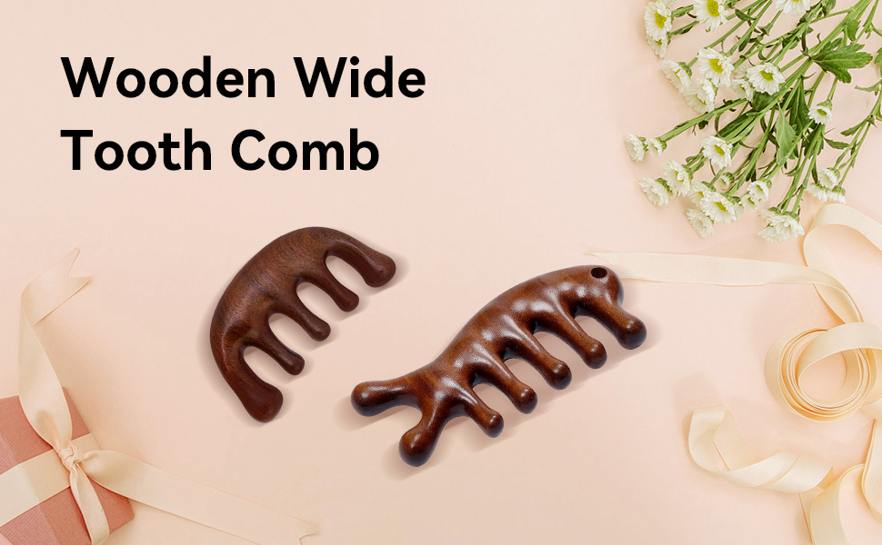 wood comb wooden comb