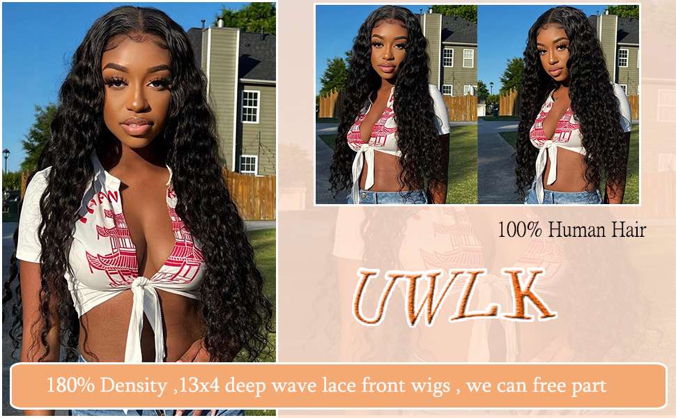 Deep Wave Lace Front Wig Application