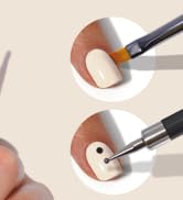 Manicure instrument polish Dual-ended kit marbleizing set