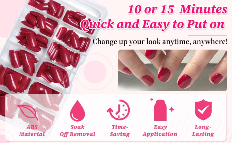fake nails press ons