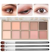 10 Colors Eyeshadow Palette Matte Naked Eye Shadow Makeup,High Pigmented, Naturing-Looking, Ultra...