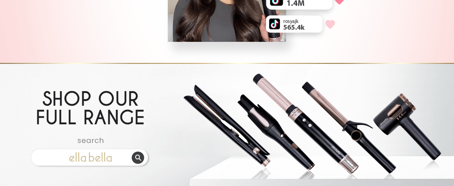 ELLA BELLA 6 in 1 Professional Hot Air Styler 6