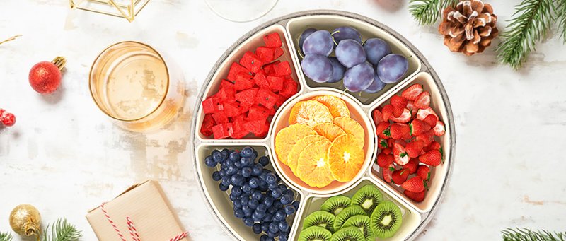 taco toppings serving tray
