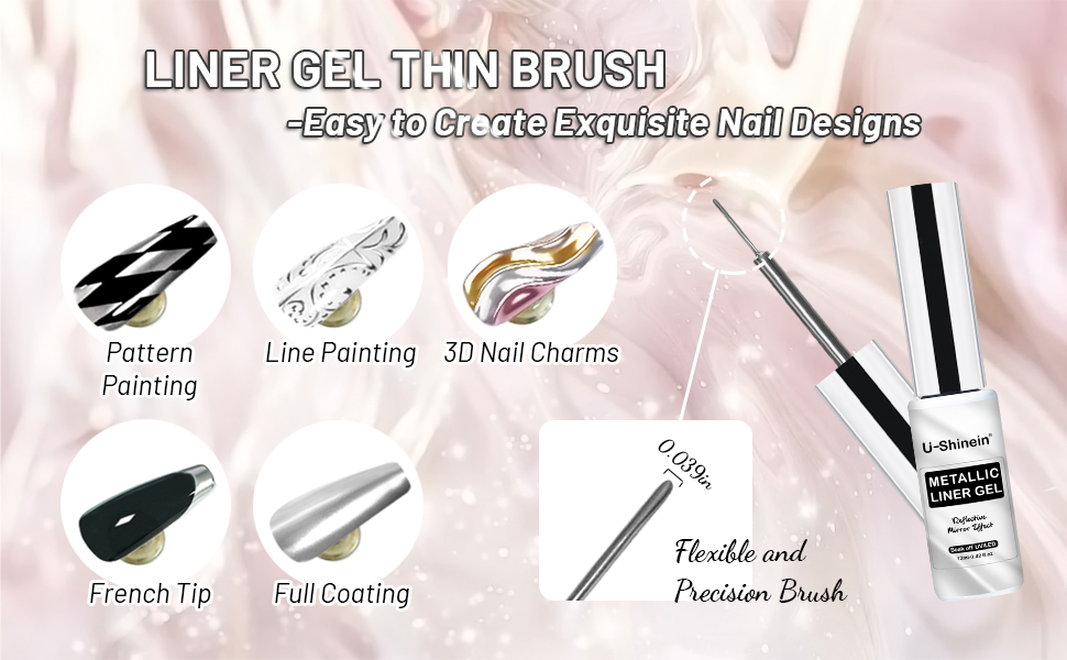 Liner Gel Thin Brush