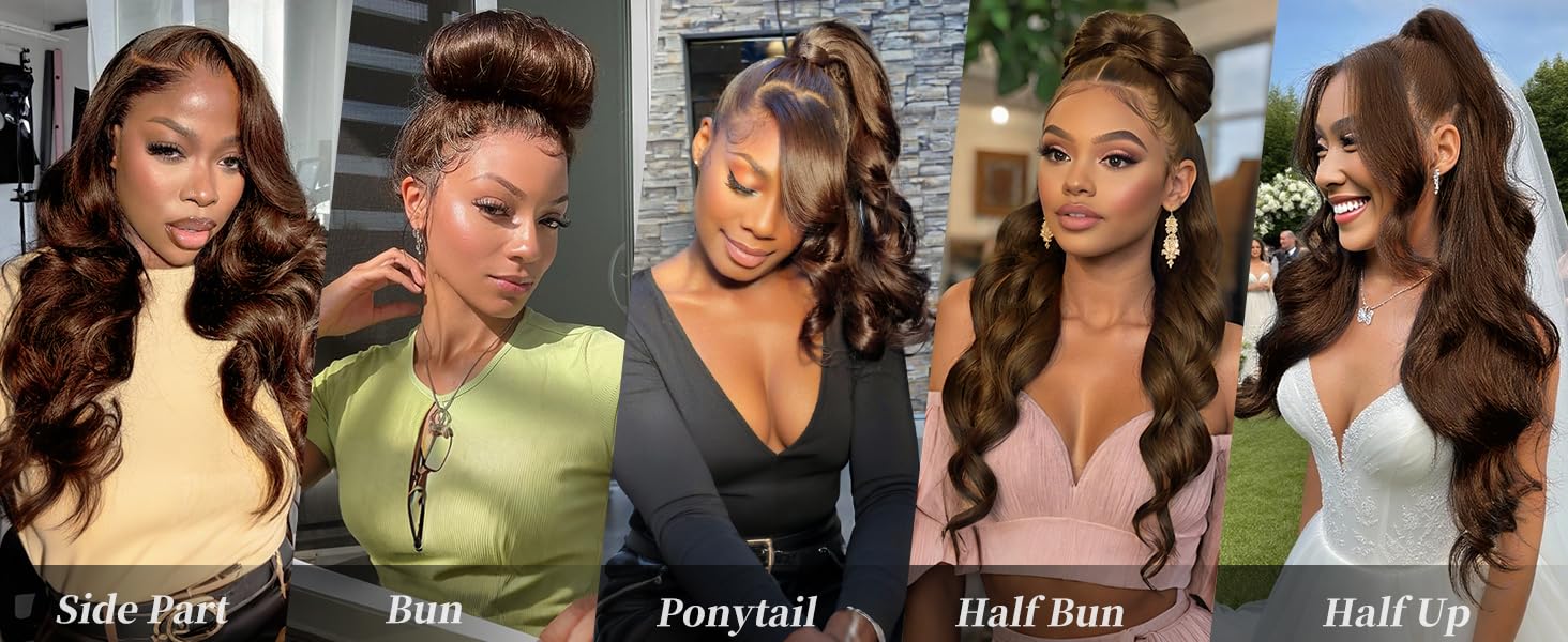 360 Body Wave Drawstring Wig Human Hair