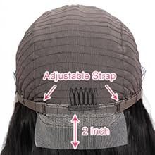 deep wave lace front wigs human hair