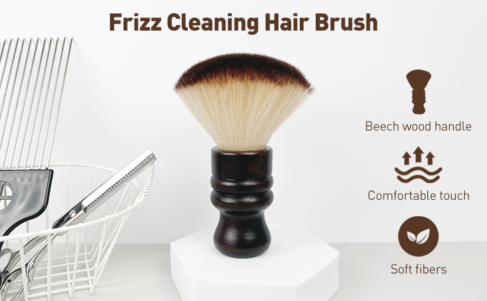 Frizz cleaning hair brush