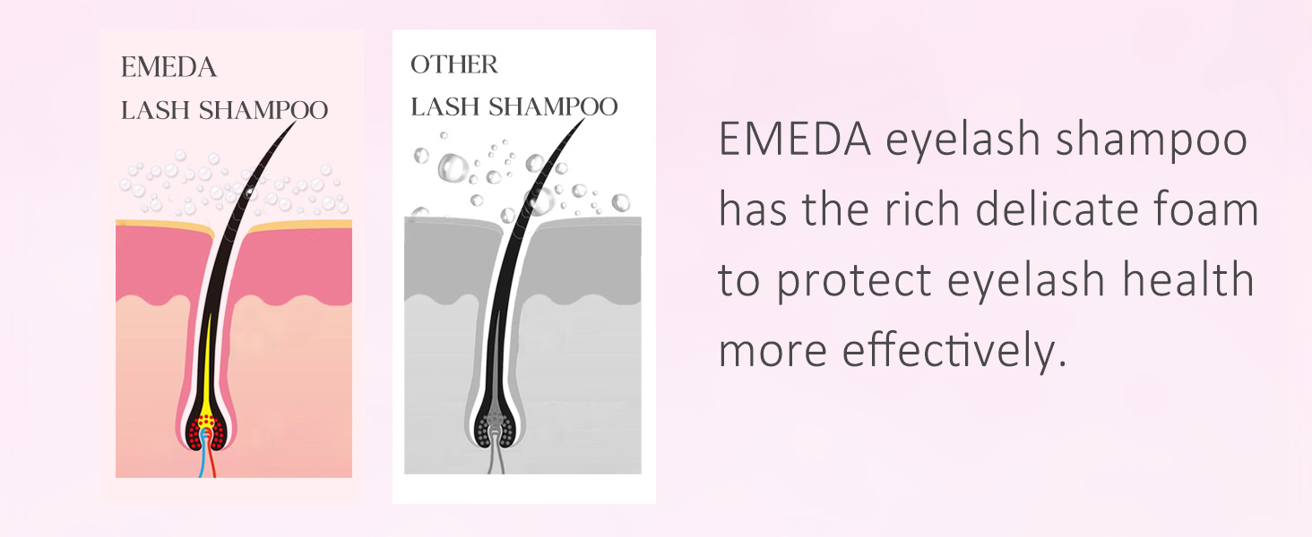 Lash Shampoo with Fan Kit