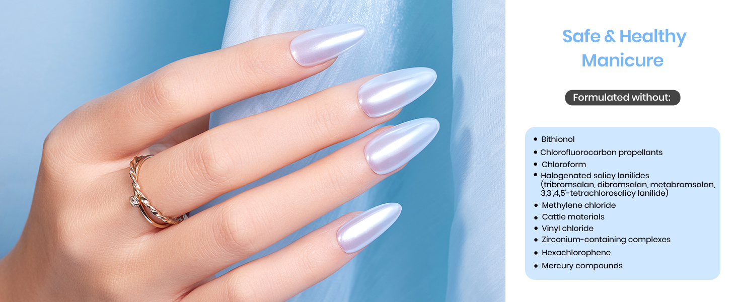Jelly Nude Blue Gel Nail Polish