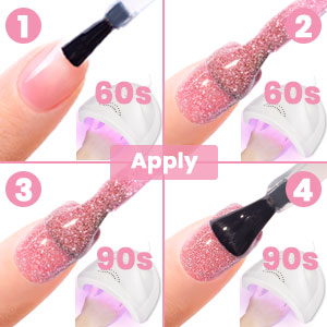 apply gel polish
