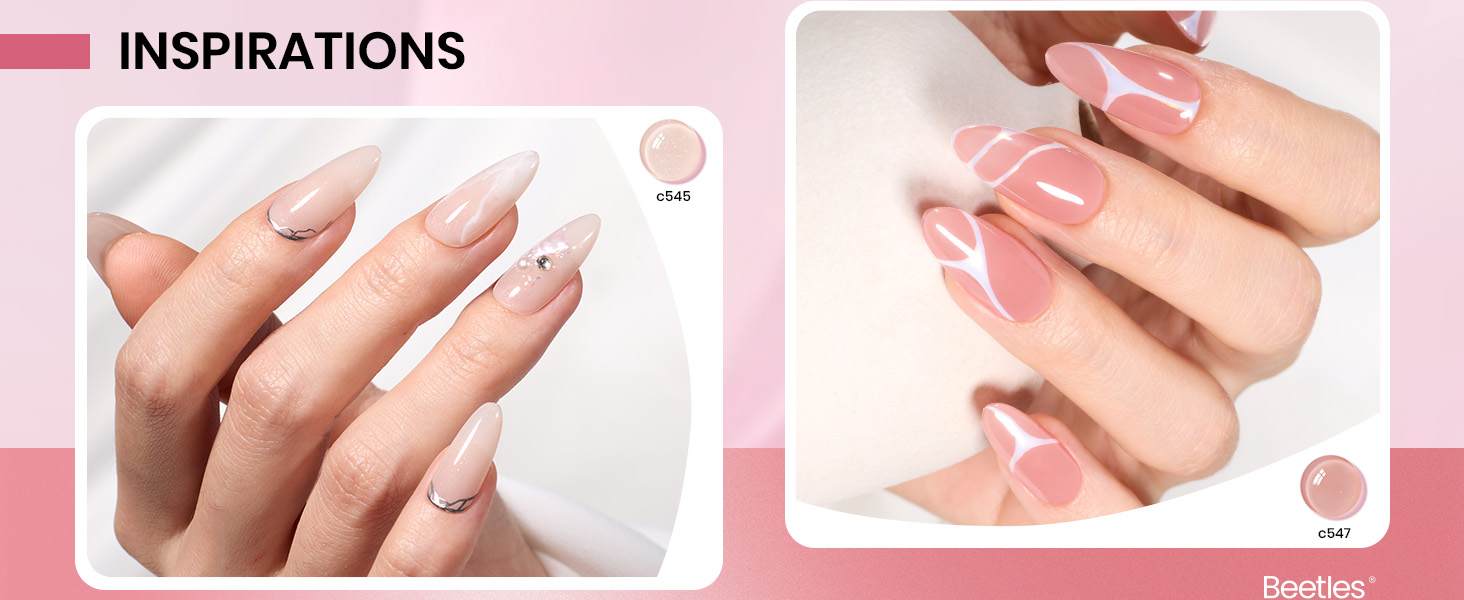 Beetles Jelly Gel Nail Polish Set