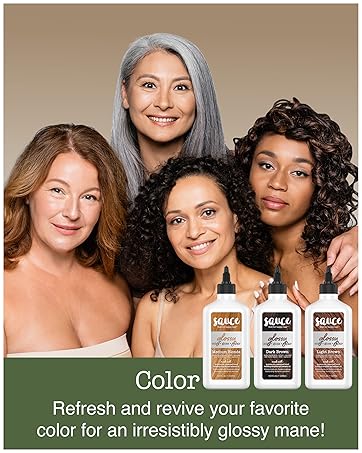 color refresh revive favorite color irresistibly glossy mane glossy glass medium blonde dark brown
