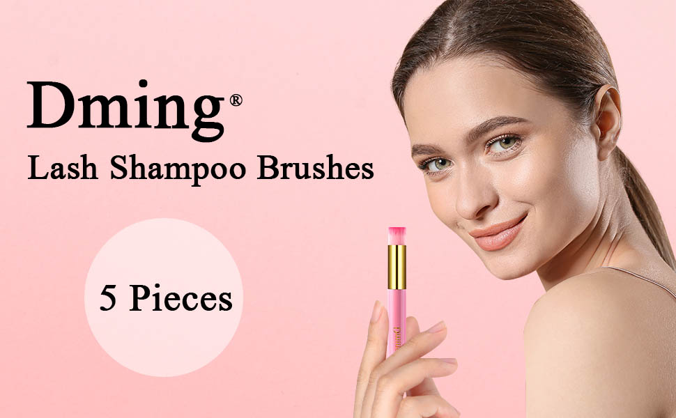 Lash Shampoo Brushes Eyelash Extension Cleansing Brush