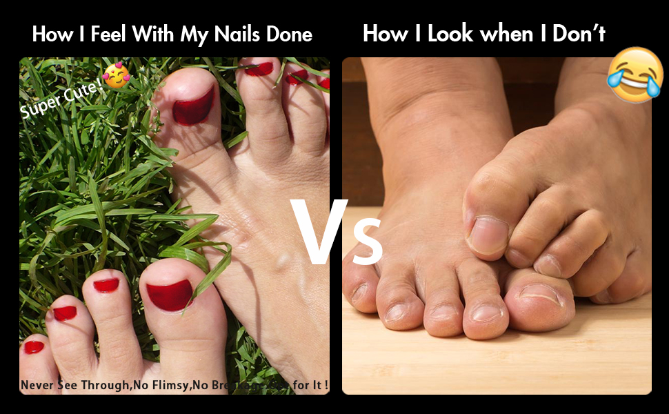 press on  toenails
