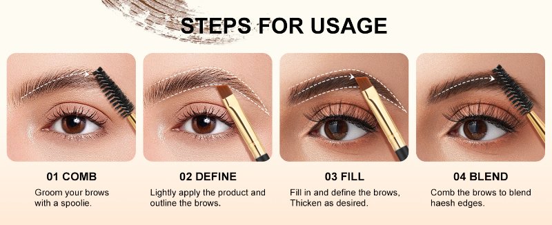 angled eyebrow brush