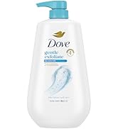 Dove Body Wash with Pump Gentle Exfoliate with Sea Minerals For 24hr Lotion-Soft Skin Moisturizin...