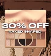Urban Decay Naked Shaped Eyeshadow Palette - Multi-Use Neutral Eye & Face Palette, 14 Crease & Tr...