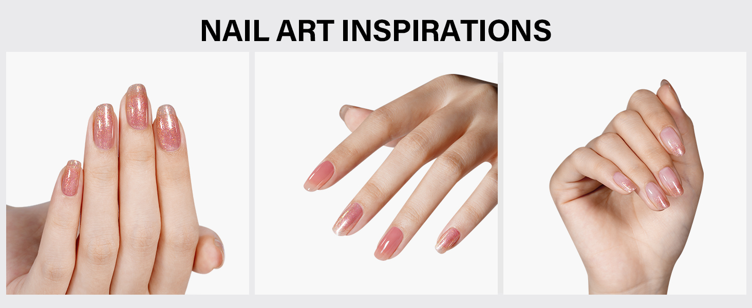 glitter gel nail polish