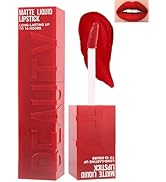 Matte Liquid Lipstick for Women,1Pcs Highly Pigmented Color Lip Stain Tint,Super Velvet Matte Lip...