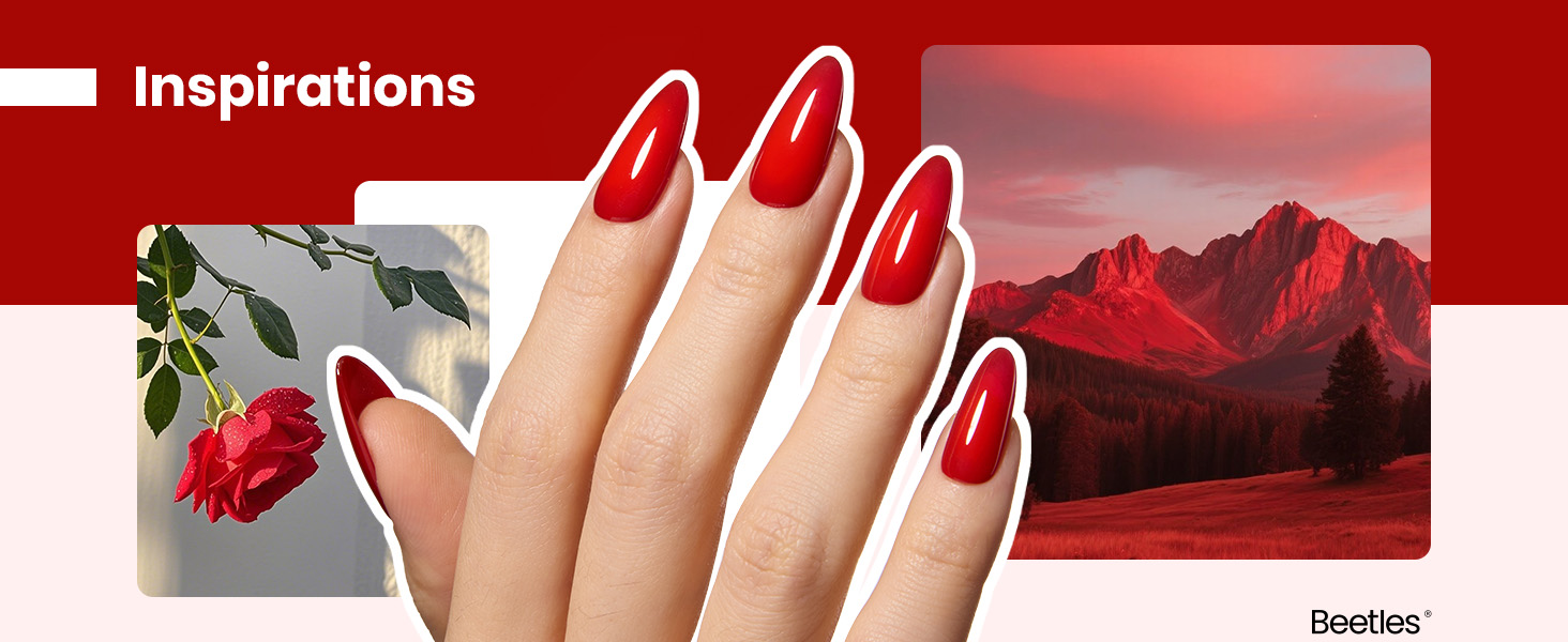 beetles hema free red gel polish