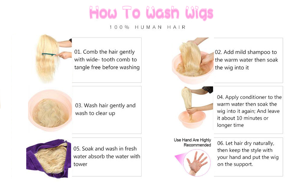 blonde wig human hair bob