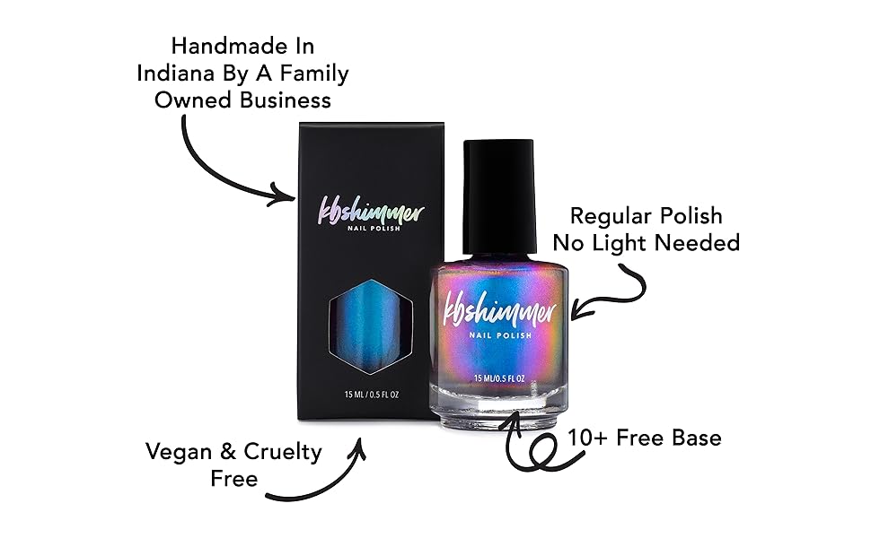 KBShimmer Shade Shifter Multichrome Nail Polish