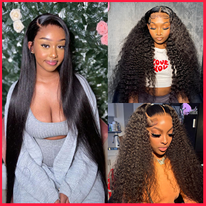 lace front wigs human hair pre plucked