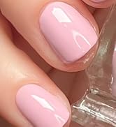 gel nail polish light pink alternative treatment enriched nail health color gel top coat base set