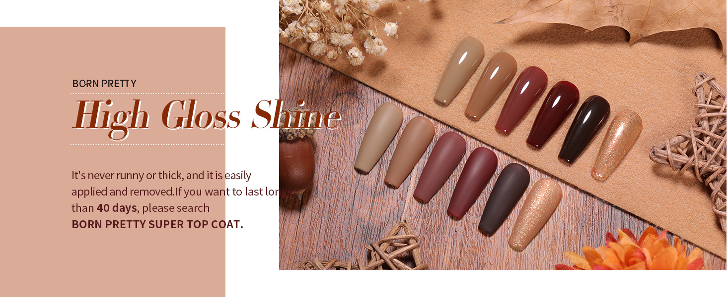 caramel coco series nail gel