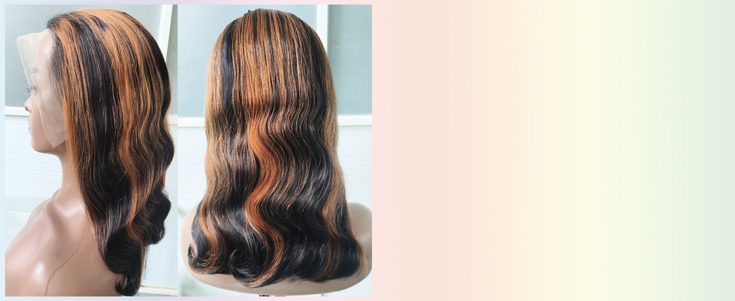 highlight bob lace wig