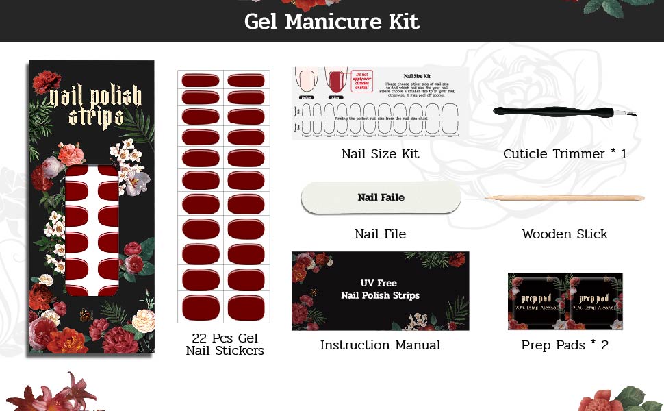 nail polish strips
