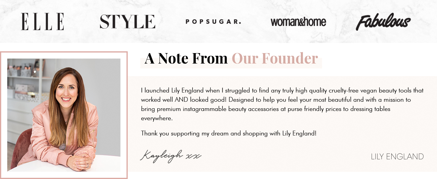 a note from our founder : i launched lily england when i struggled to find any very talented work. designed to help you feel your heart.