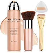 AIUEO Magic Minerals Airbrush Foundation Makeup Silky Mist Spray Foundation Makeup Airbrush Flawl...