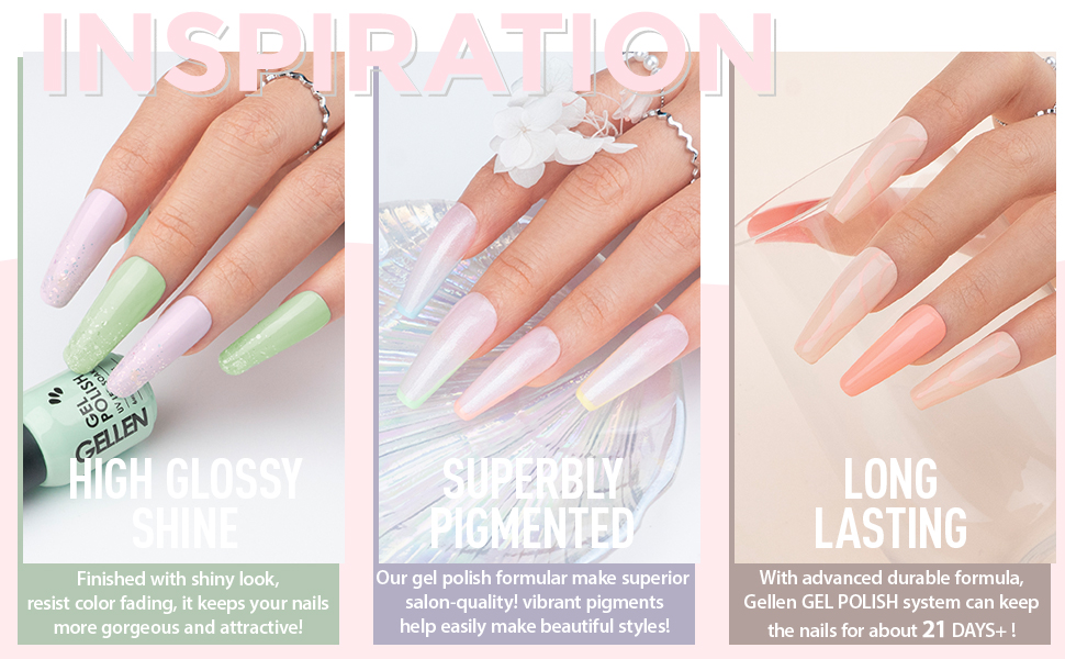 16 Colors Gel Nail Polish