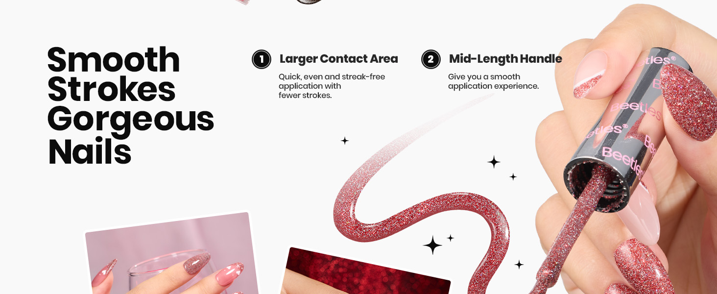 glitter nail polish set