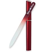 Bliss Kiss Simply Crystal Nail File - Large - Czech Glass - with case and Sleeve