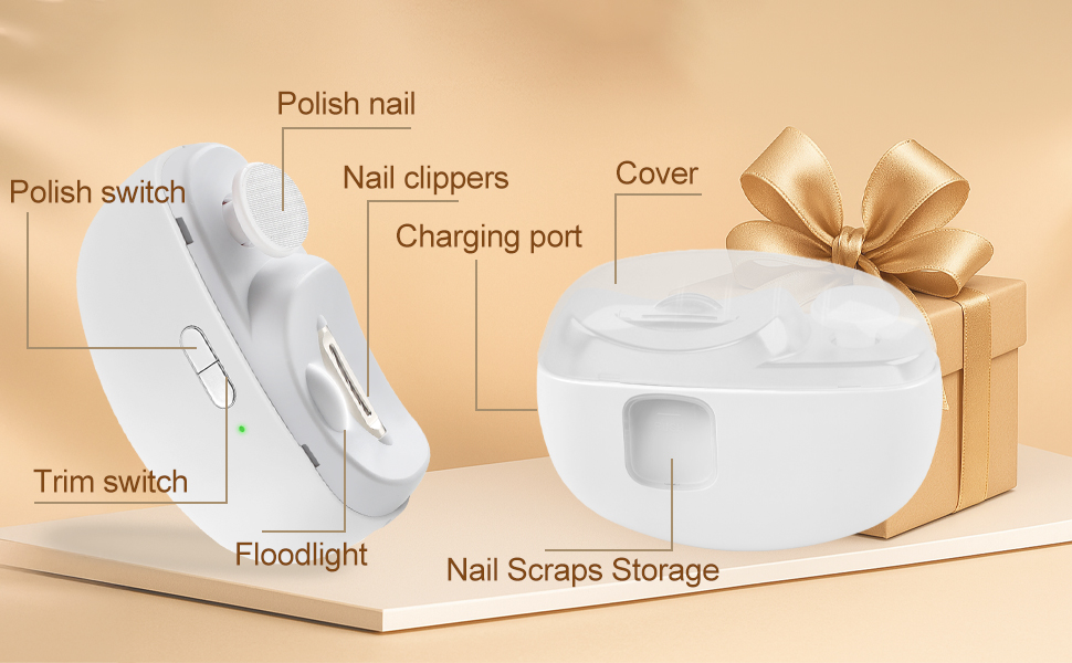 Electric Nail Clippers & Polisher