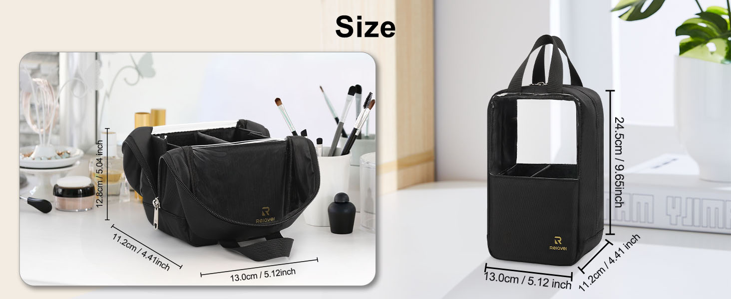 small makeup bag travel makeup brush holder