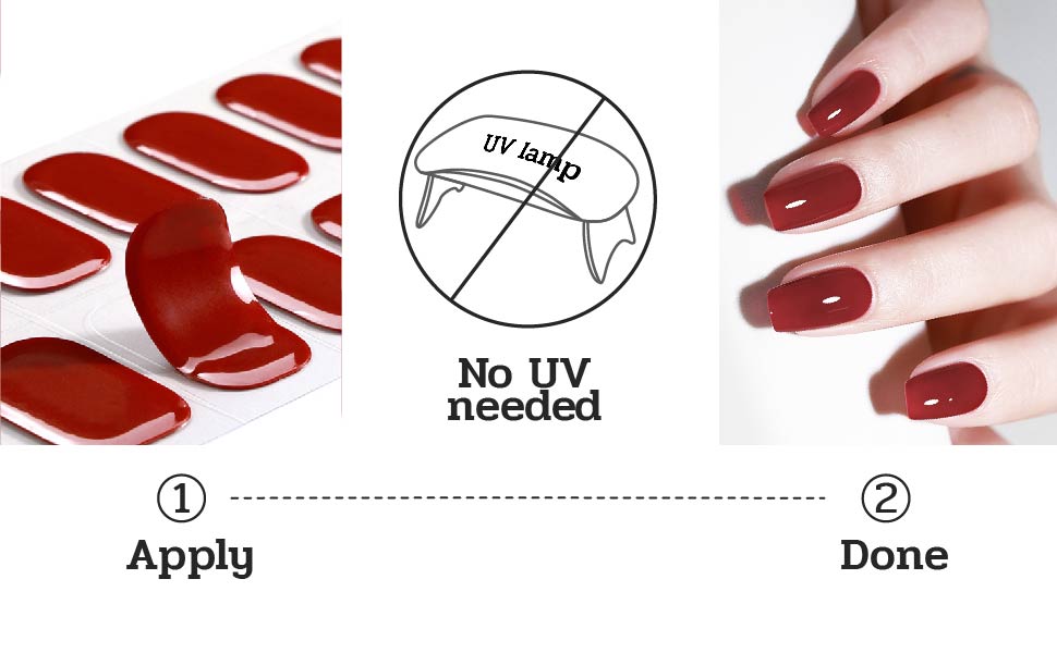 gel nail strips