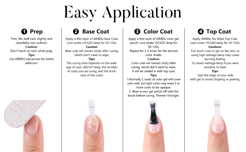french tip nail kit