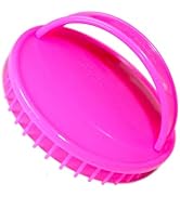 Denman (Pink) Scalp Massager and Detangling Hair Brush for Thick or Thin Hair, Curly or Straight ...