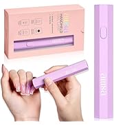 AILLSA Mini UV Light for Nails Handheld LED Nail Lamp Small Gel Nail Lamp Portable Fast Drying Co...