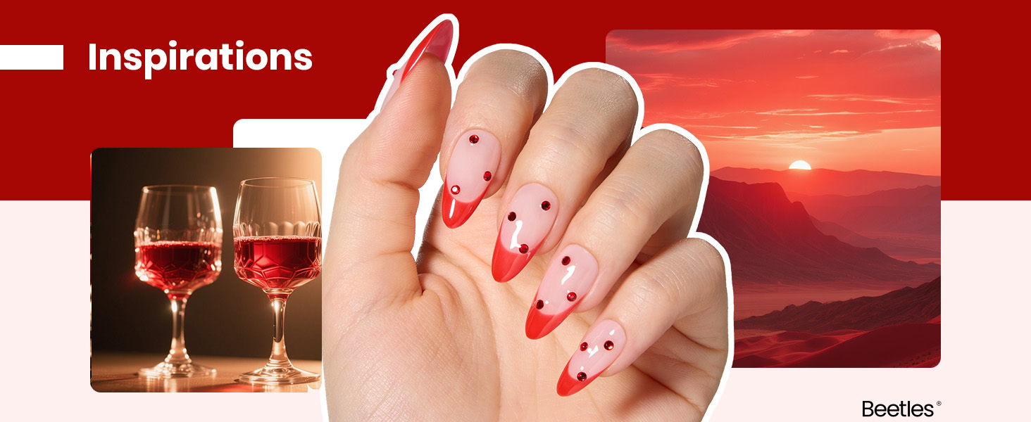 beetles hema free red gel polish
