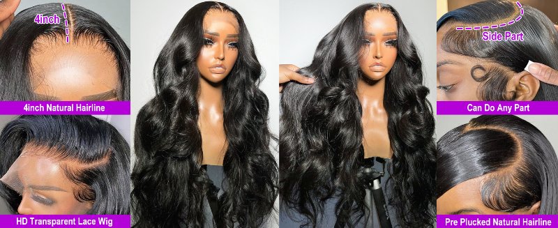 13X4 Lace Front Wigs Human Hair Wigs