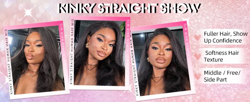 Yaki straight wigs