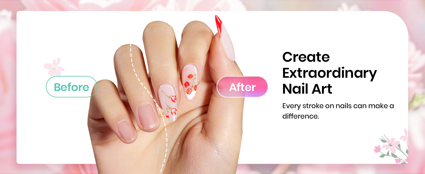 Nail Art Brushes Set